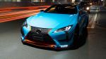 Lexus LC500 Semi-Gulf by Wald 2018 года